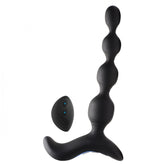 Shock-Beads 80X Vibrating & E-Stim Silicone Anal Beads